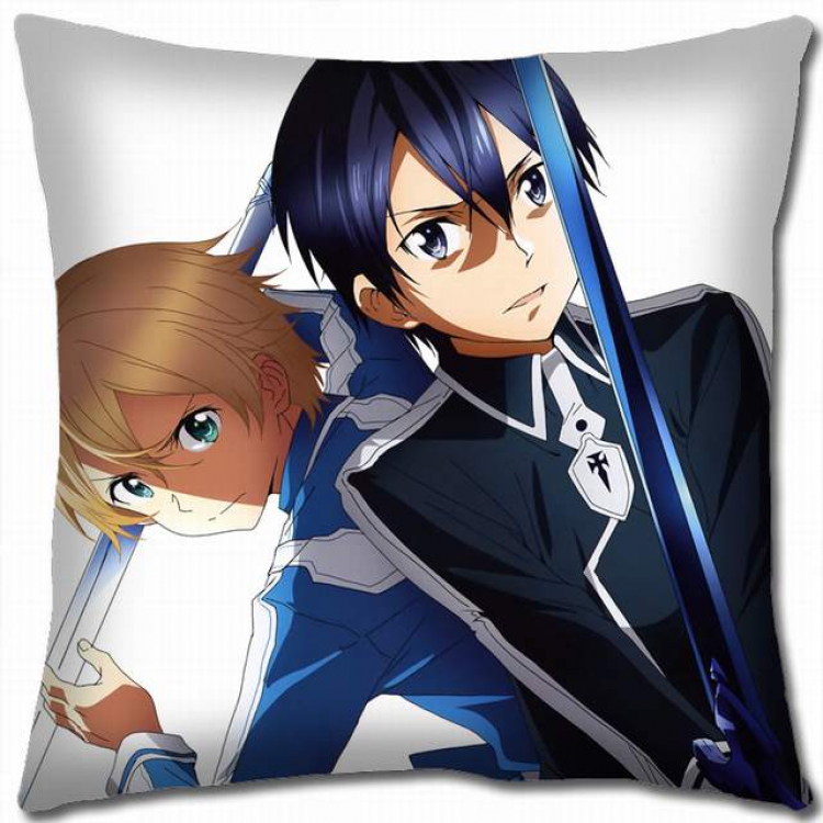 Sword Art Online Double-sided full color pillow cushion 45X45CM-d5-316 NO FILLING