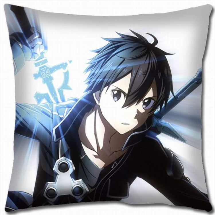Sword Art Online Double-sided full color pillow cushion 45X45CM-d5-347 NO FILLING