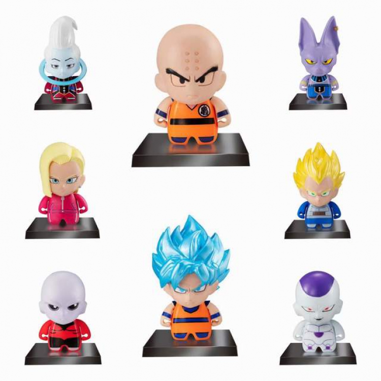 Dragon Ball a set of eight Boxed Figure Decoration Model 4-5CM 180G a box of 110 sets