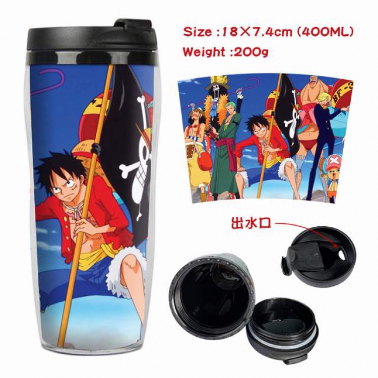 One Piece Starbucks Leakproof Insulation cup Kettle 18X7.4CM 400ML Style B