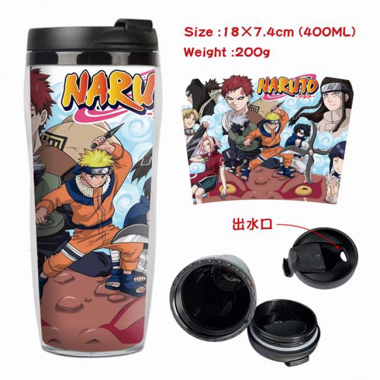 Naruto Starbucks Leakproof Insulation cup Kettle 18X7.4CM 400ML Style E