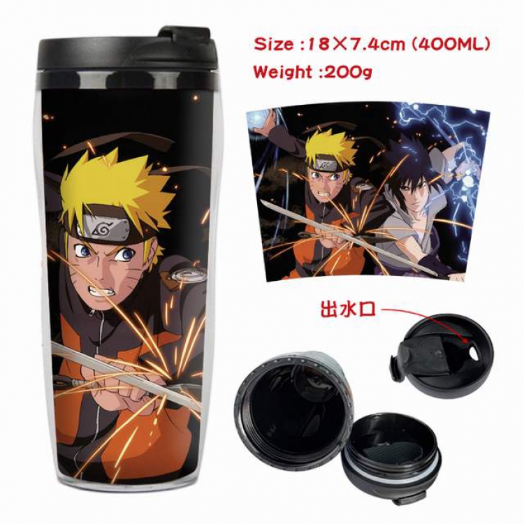 Naruto Starbucks Leakproof Insulation cup Kettle 18X7.4CM 400ML Style B