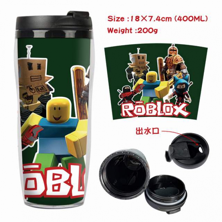 Roblox Starbucks Leakproof Insulation cup Kettle 18X7.4CM 400ML Style E