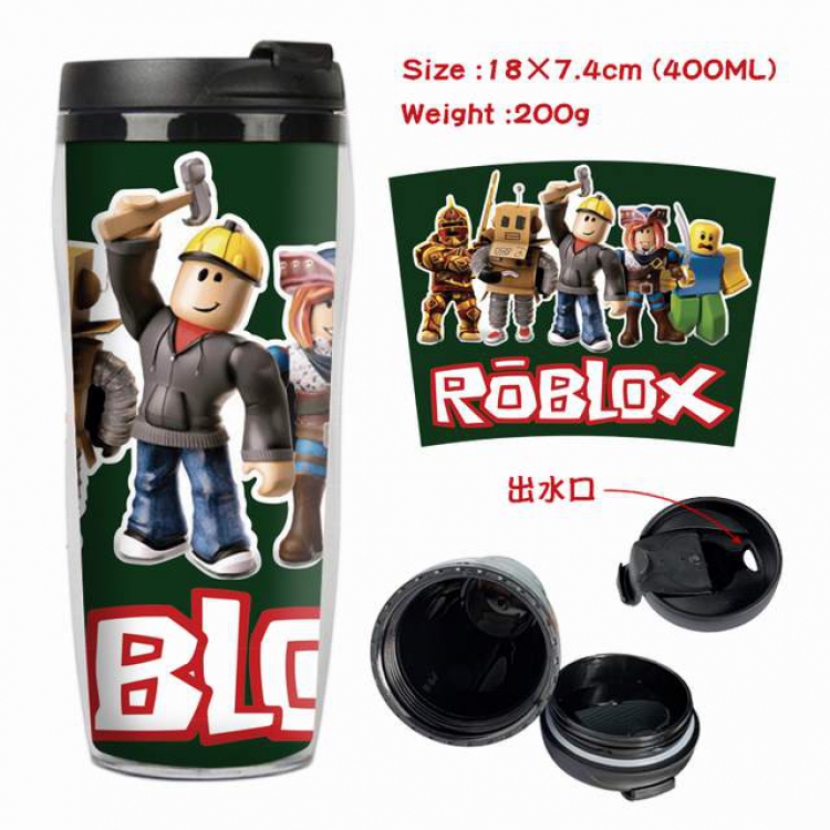 Roblox Starbucks Leakproof Insulation cup Kettle 18X7.4CM 400ML Style C