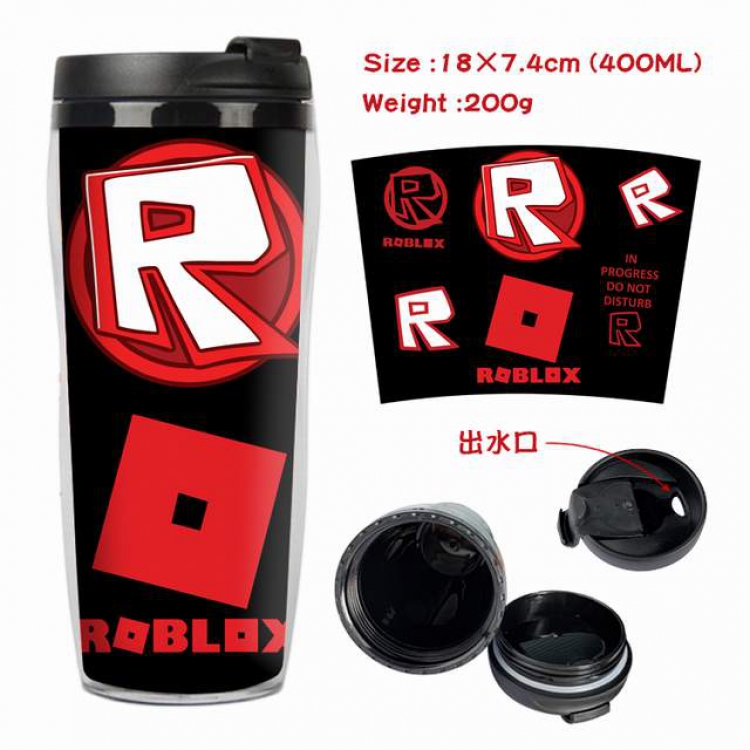 Roblox Starbucks Leakproof Insulation cup Kettle 18X7.4CM 400ML Style B