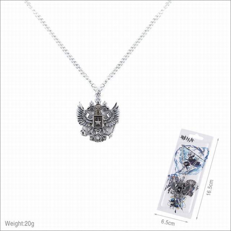 Arknights Necklace pendant 6.5X16.5CM 20G Style G