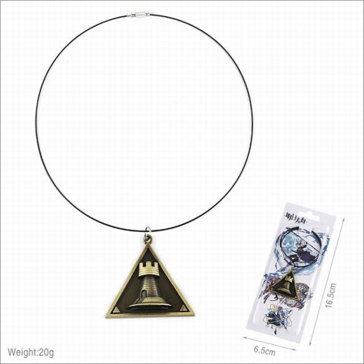 Arknights Necklace pendant 6.5X16.5CM 20G Style C
