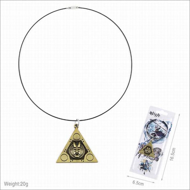 Arknights Necklace pendant 6.5X16.5CM 20G Style A