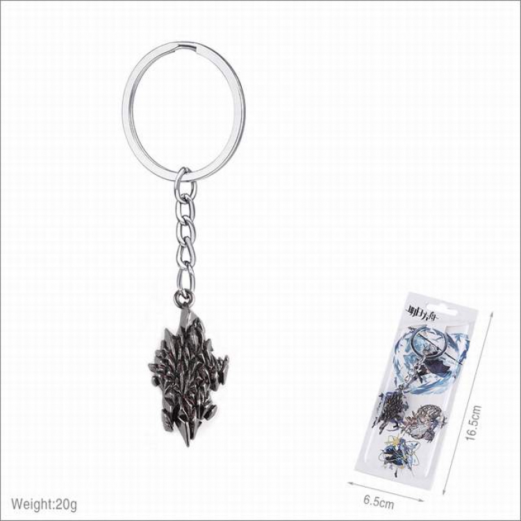 Arknights Keychain  pendant 6.5X16.5CM 20G Style D price for 5 pcs