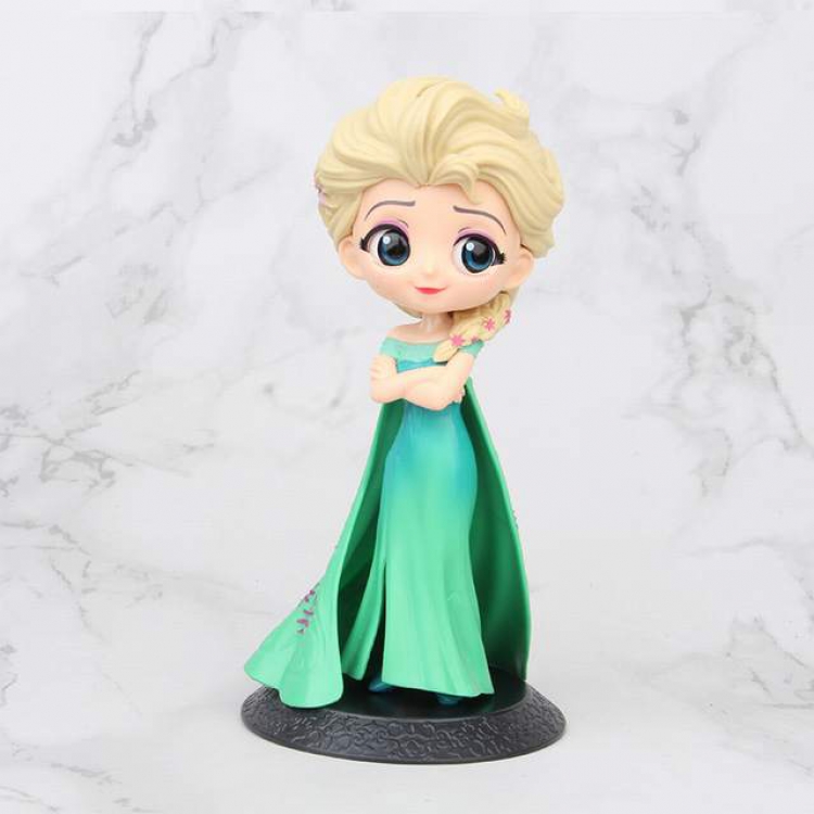 Elsa Princess Bagged Figure Decoration Model 15CM 0.15KG a box of 100