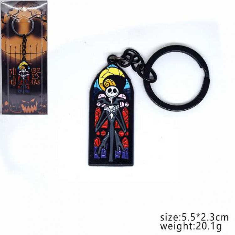 The Nightmare Before Keychain pendant 5.5X2.3CM 20.1G