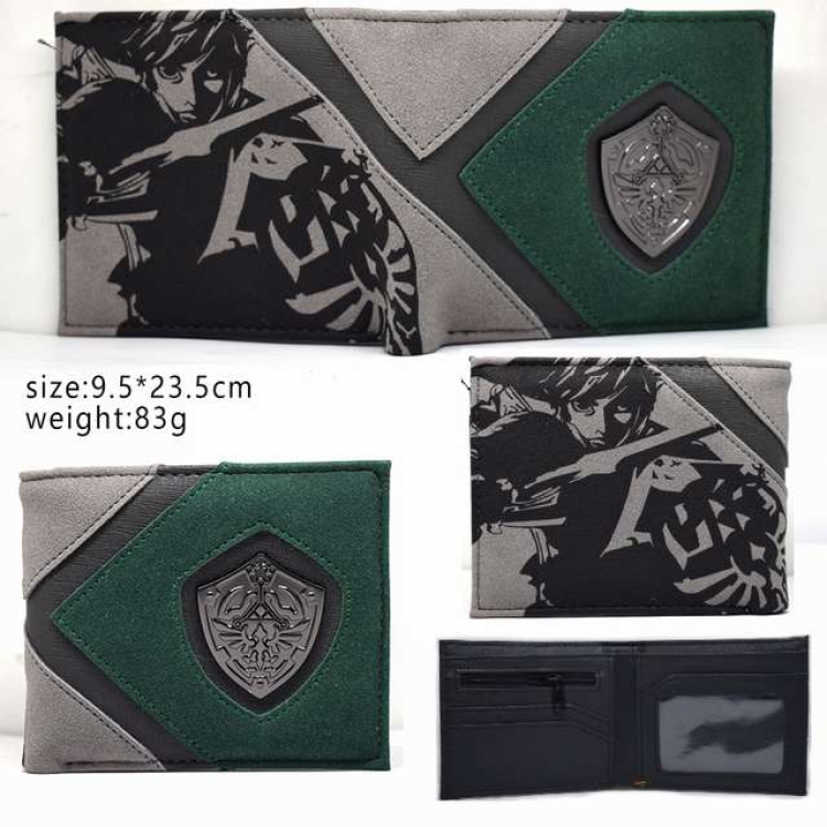 The Legend of Zelda Short bi-fold wallet 9.5X23.5CM 83G