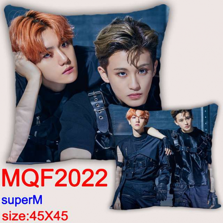 Super M Double-sided full color pillow dragon ball 45X45CM MQF 2022