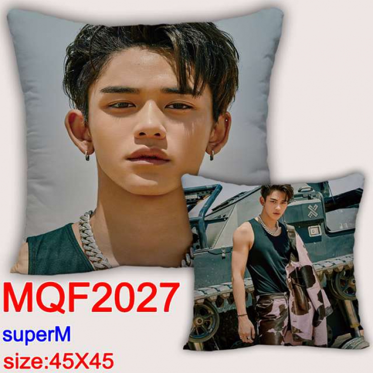 Super M Double-sided full color pillow dragon ball 45X45CM MQF 2027