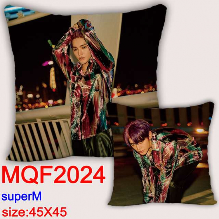 Super M Double-sided full color pillow dragon ball 45X45CM MQF 2024