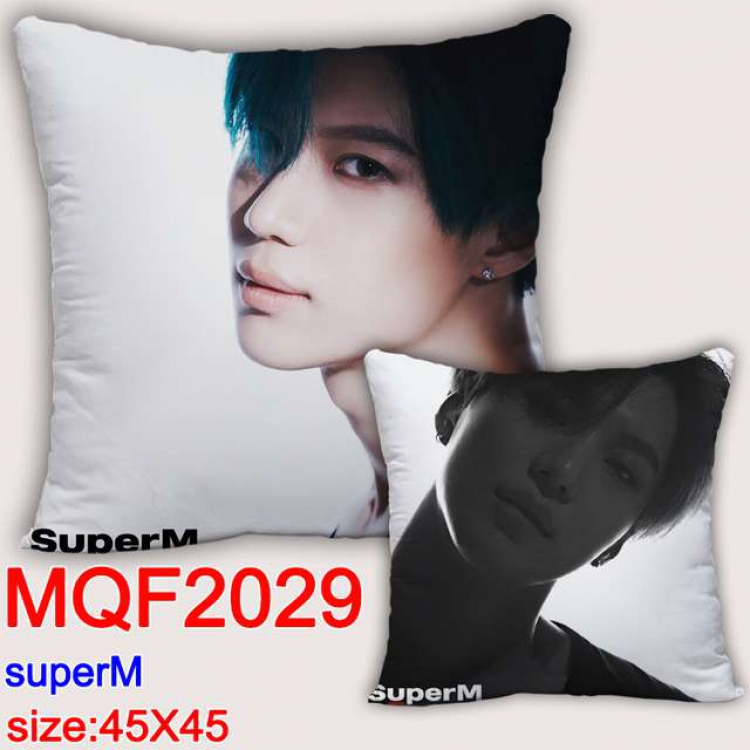 Super M Double-sided full color pillow dragon ball 45X45CM MQF 2029