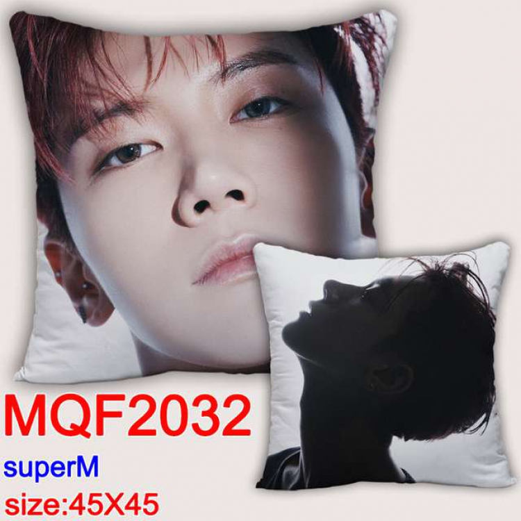 Super M Double-sided full color pillow dragon ball 45X45CM MQF 2032