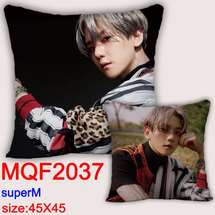 Super M Double-sided full color pillow dragon ball 45X45CM MQF 2037