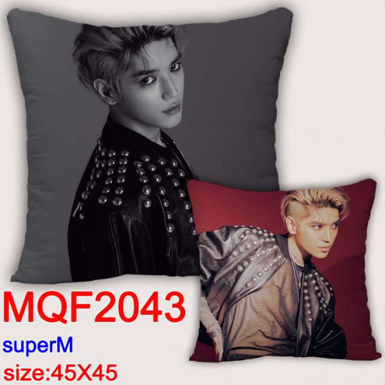 Super M Double-sided full color pillow dragon ball 45X45CM MQF 2043