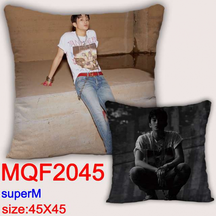 Super M Double-sided full color pillow dragon ball 45X45CM MQF 2045