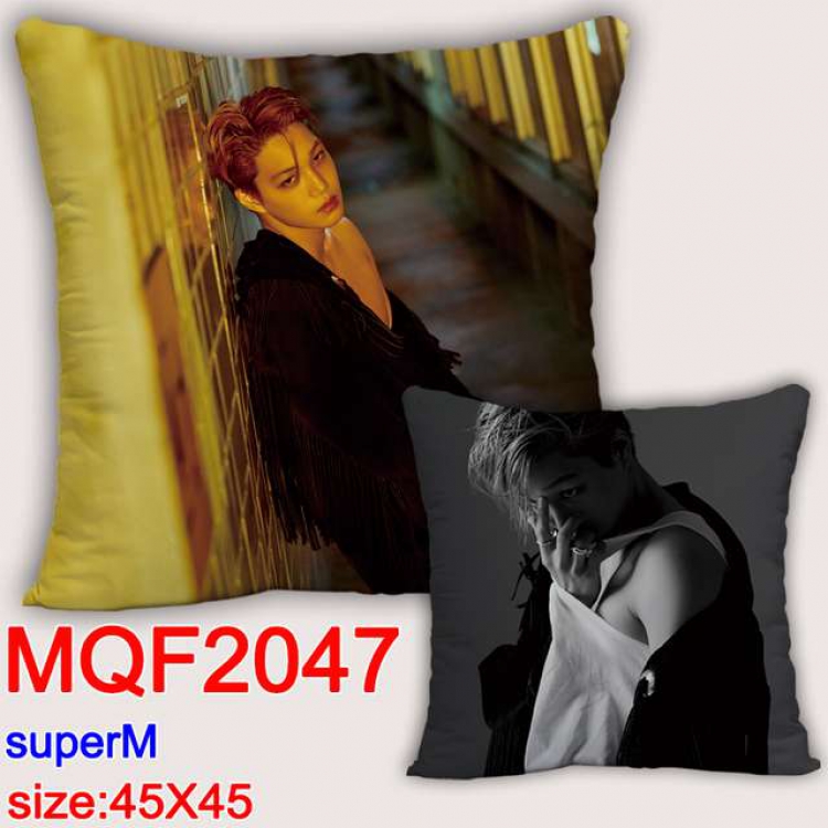 Super M Double-sided full color pillow dragon ball 45X45CM MQF 2047