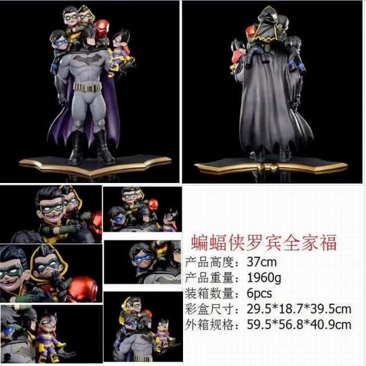 The Dark Knight Batman & Robin Boxed Figure Decoration Model 37CM 1.96KG a box of 6