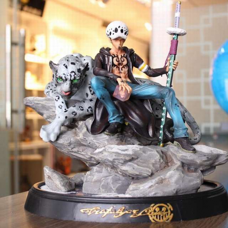 One Piece snow leopard Trafalgar D Water Law Boxed Figure Decoration Model a box of 8