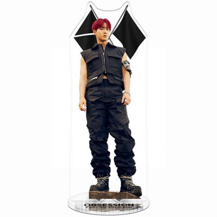 EXO OBSESSION Suho Acrylic Standing Plates 20-22CM