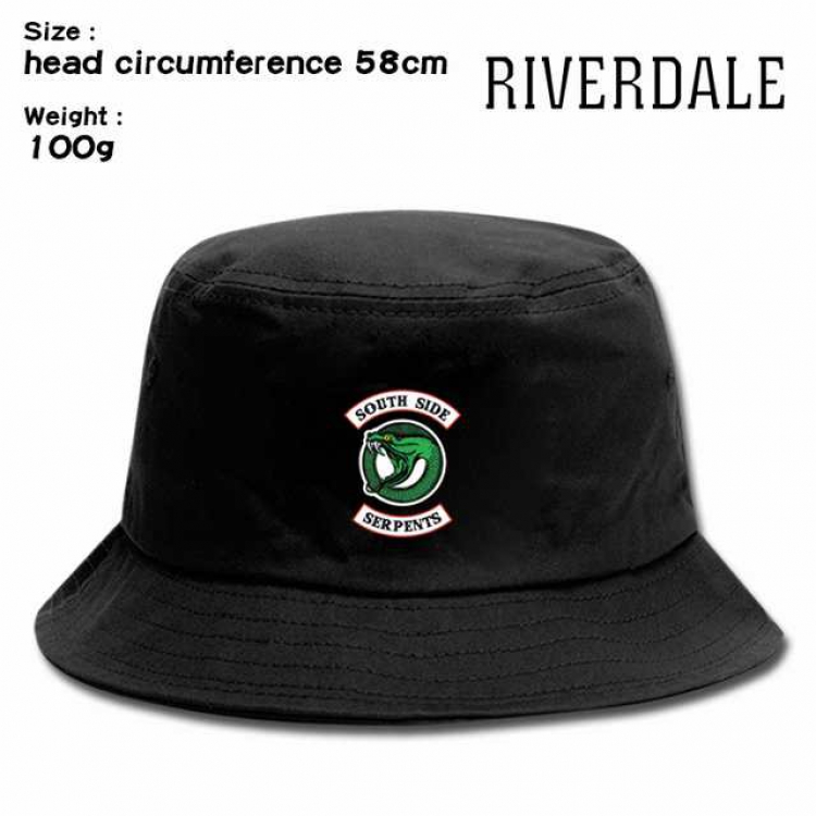 Riverdale Anime silkscreen canvas fisherman hat