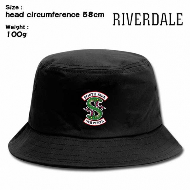 Riverdale Anime silkscreen canvas fisherman hat