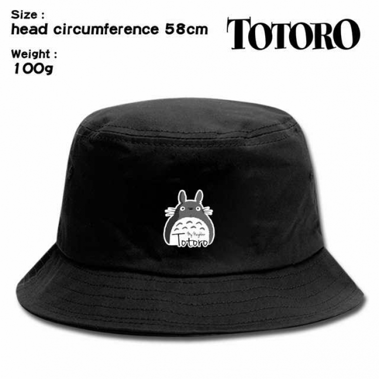 Totoro Anime silkscreen canvas fisherman hat