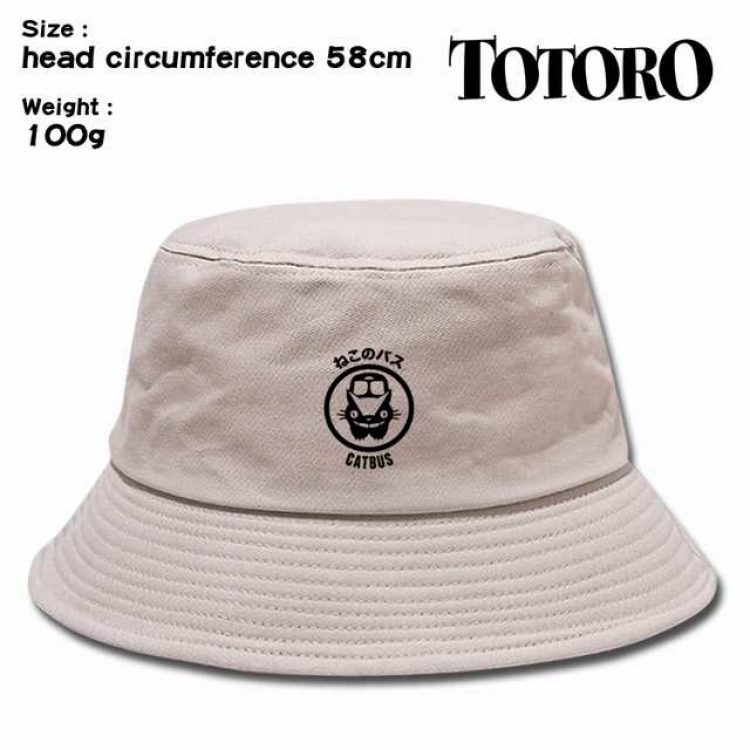 Totoro Anime silkscreen canvas fisherman hat