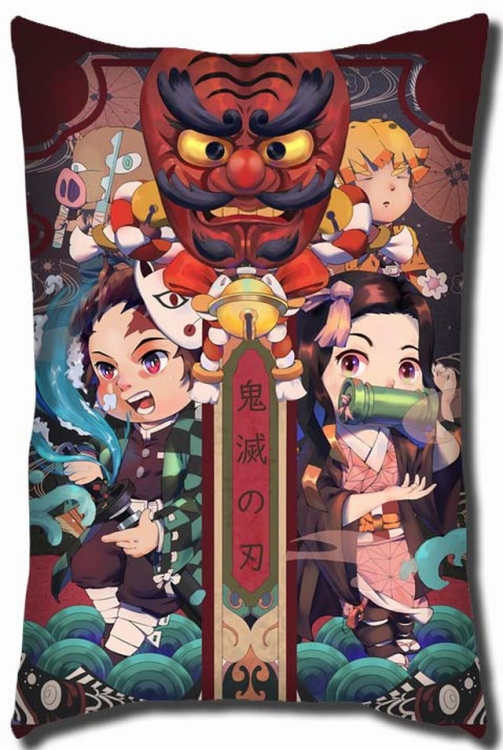 Demon Slayer Kimets Double Sides Long Cushion 40X60CM Book three days in advance  NO FILLING