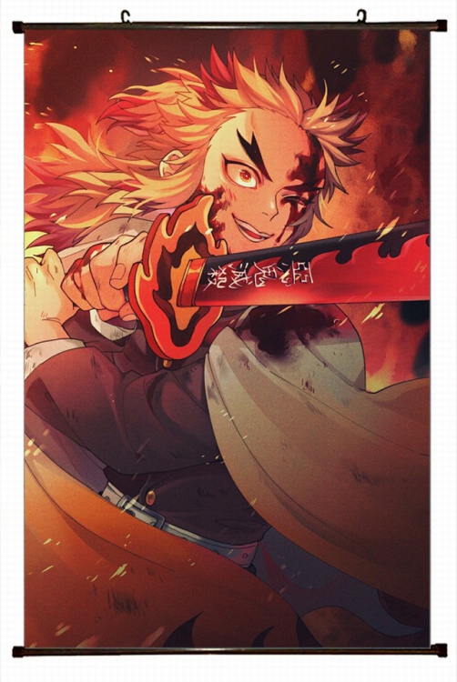 Demon Slayer Kimets Plastic pole cloth painting Wall Scroll 60X90CM preorder 3 days G4-12 NO FILLING