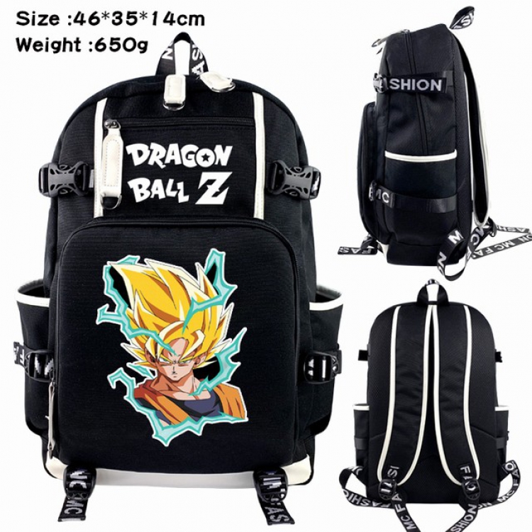 DRAGON BALL Anime Backpack schoolbag 46X35X14CM 650G