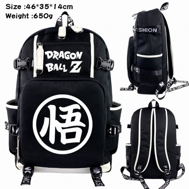 DRAGON BALL Anime Backpack schoolbag 46X35X14CM 650G