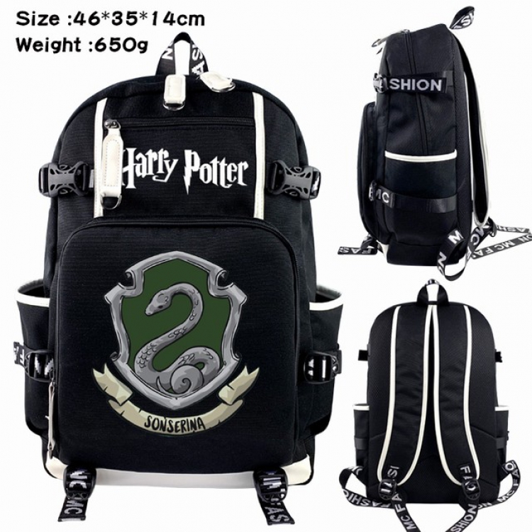 Harry Potter Anime Backpack schoolbag 46X35X14CM 650G