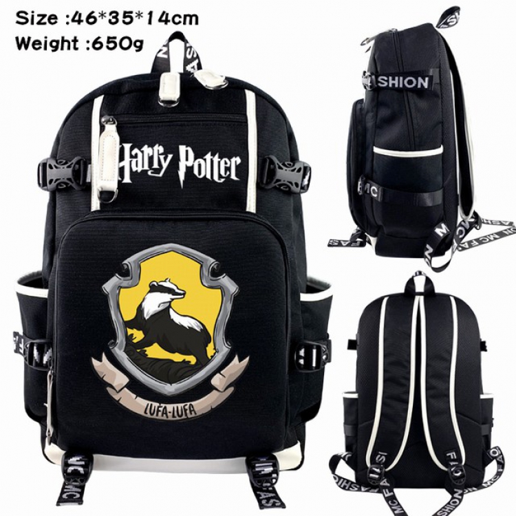 Harry Potter Anime Backpack schoolbag 46X35X14CM 650G