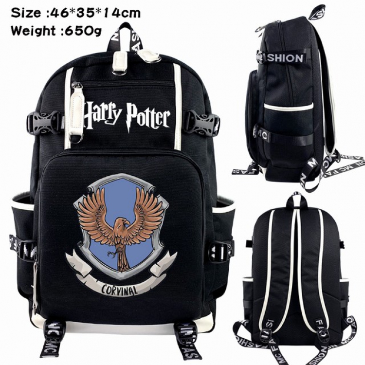 Harry Potter Anime Backpack schoolbag 46X35X14CM 650G