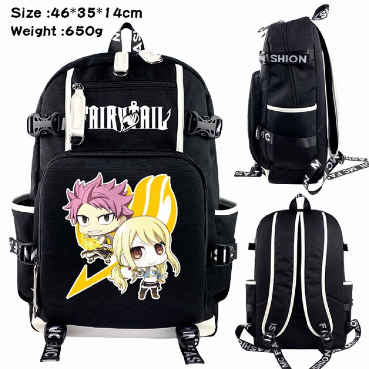 Fairy tail Anime Backpack schoolbag 46X35X14CM 650G