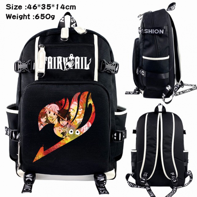 Fairy tail Anime Backpack schoolbag 46X35X14CM 650G