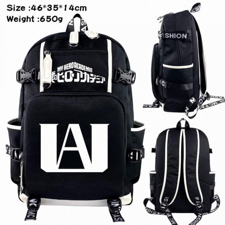 My Hero Academia Anime Backpack schoolbag 46X35X14CM 650G