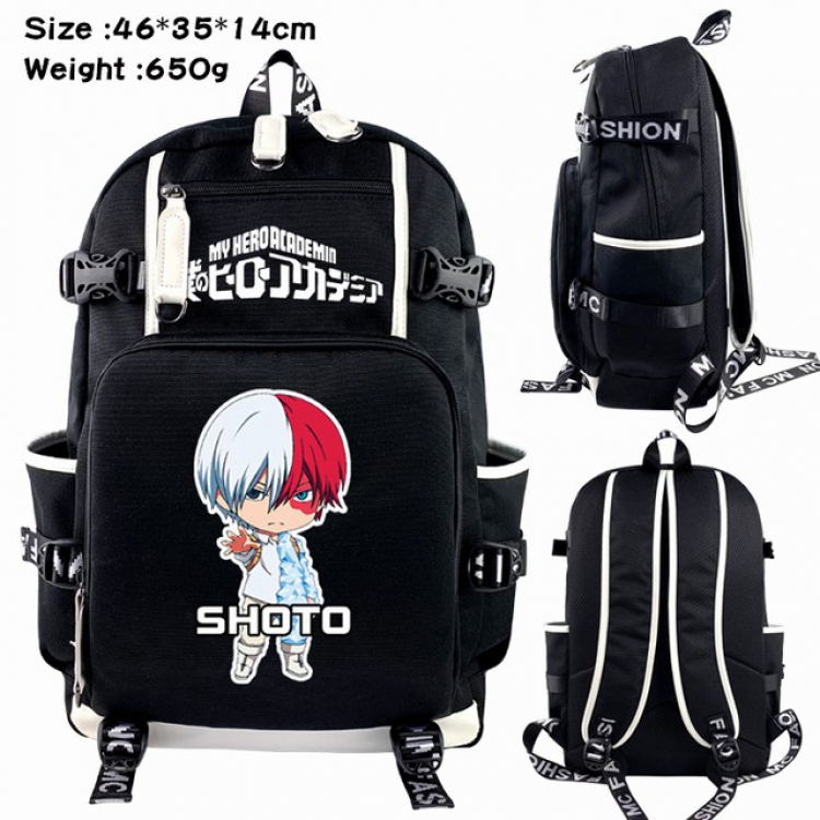 My Hero Academia Anime Backpack schoolbag 46X35X14CM 650G