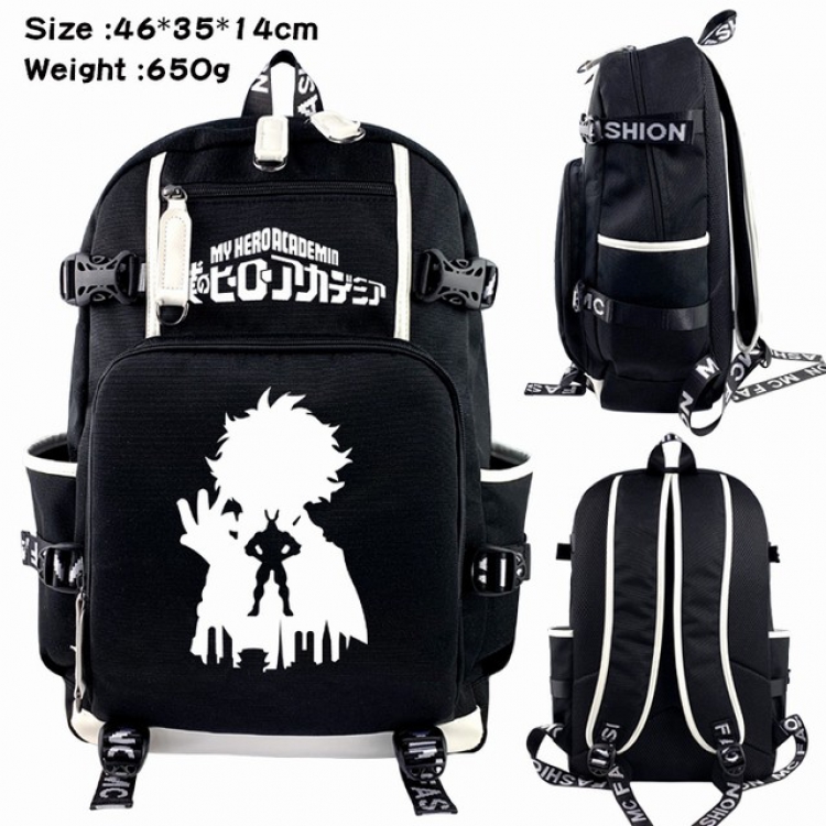 My Hero Academia Anime Backpack schoolbag 46X35X14CM 650G