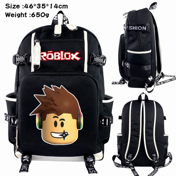 Roblox Anime Backpack schoolbag 46X35X14CM 650G