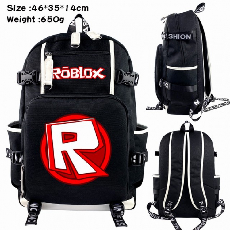 Roblox Anime Backpack schoolbag 46X35X14CM 650G