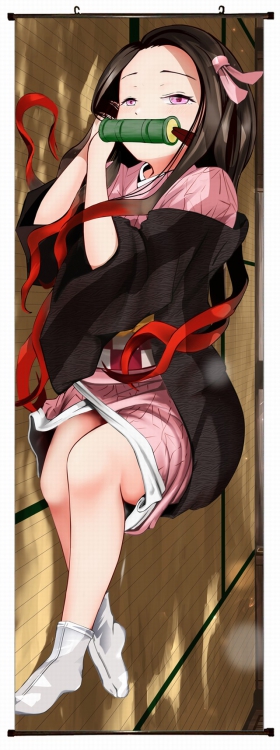 Demon Slayer Kimets Plastic pole cloth painting Wall Scroll 60X170CM preorder 3 days G4-33 NO FILLING