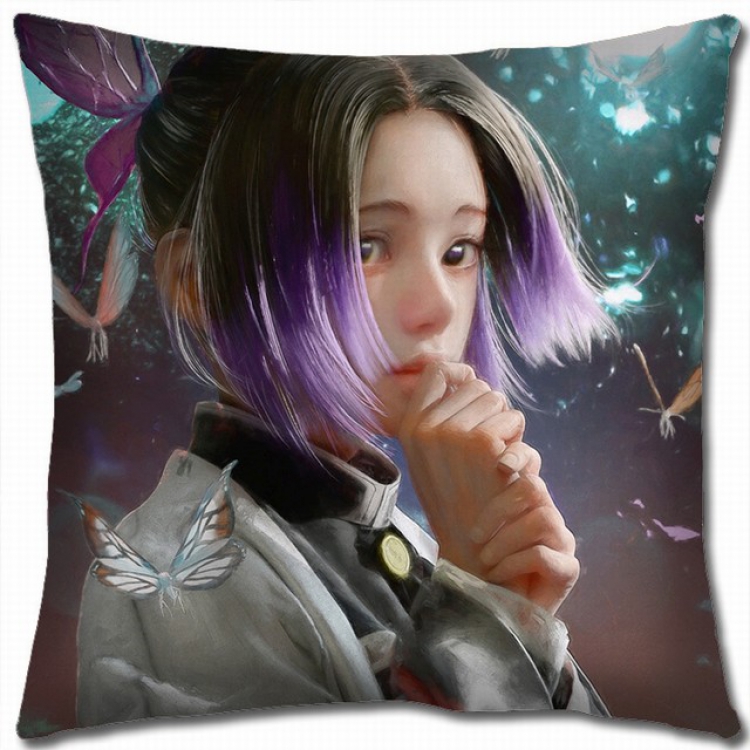 Demon Slayer Kimets Double-sided full color pillow cushion 45X45CM G4-11 NO FILLING
