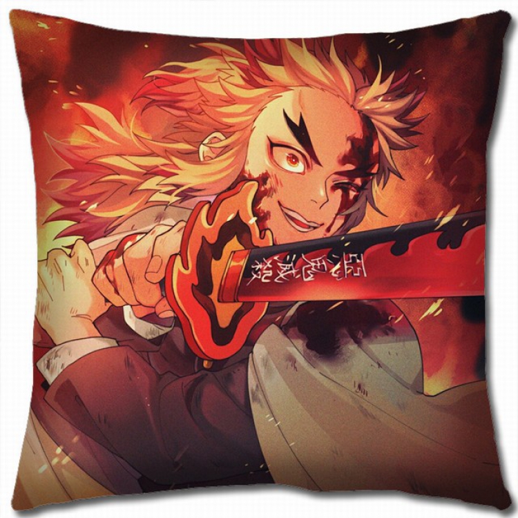 Demon Slayer Kimets Double-sided full color pillow cushion 45X45CM G4-12 NO FILLING