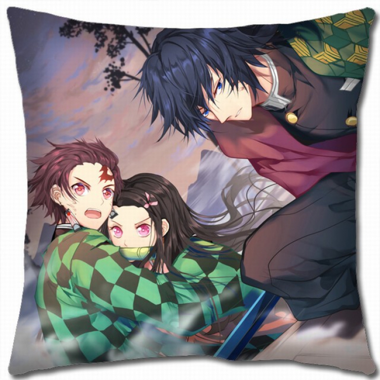 Demon Slayer Kimets Double-sided full color pillow cushion 45X45CM G4-1 NO FILLING